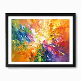 Abstract Painting 984 Art Print