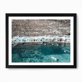 Coastal Colourful Delights, Klima 1 Art Print