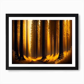 Forest 20 Art Print