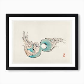 Kuwai Bulbs, Kōno Bairei Art Print