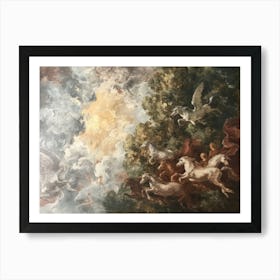 Contemporary Artwork Inspired By Peter Paul Rubens 2 Art Print
