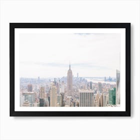 New York City Skyline View Art Print