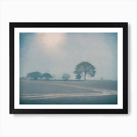 Winter Field Art Print