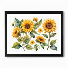 Sunflowers 6 Art Print