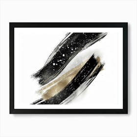 Abstract Brushstrokes Canvas Print 20 Art Print