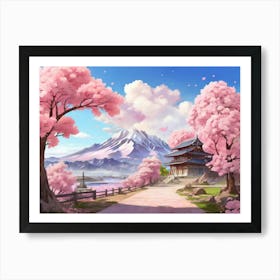 Sakura Blossoms 8 Art Print