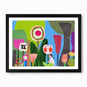 Magic Garden Art Print