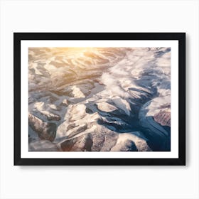 Landscapes Raw 6 Nanortalik Art Print