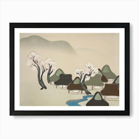 Birds From Momoyogusa –Flowers Of A Hundred Generations, Kamisaka Sekka (2) Art Print