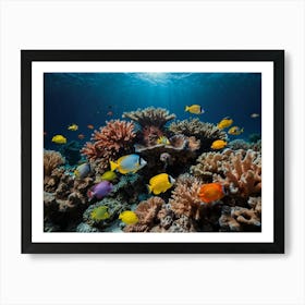 Coral Reef 1 Art Print