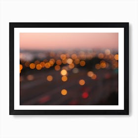 Good Morning L.A. in Art Print