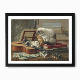 The Music Lesson Art Print