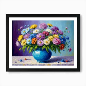 Chrysanthemums Art Print