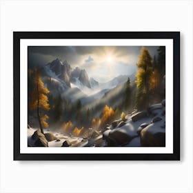 The Silver Lining Art Print