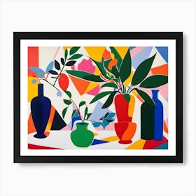 'Plants' Abstract Art Print