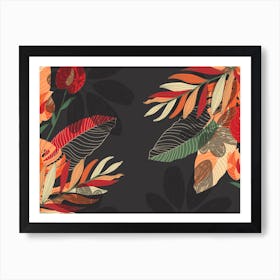 Floral Pattern 4 Art Print