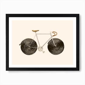 Licorice Bike Art Print