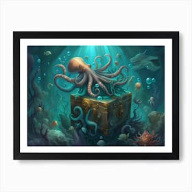 Octopus Art Print