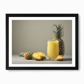 Pineapple Juice Art Print