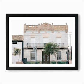 Old Spanish Building // Valencia Travel Photography Art Print