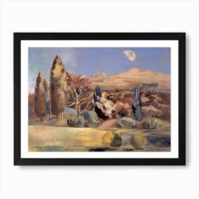 Landscape Of The Moon's First Quarter, Paul Nash Art Print