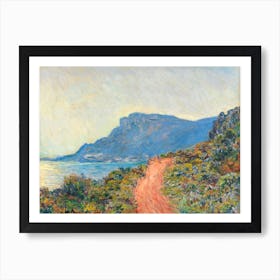 La Corniche Near Monaco (1884), Claude Monet Art Print