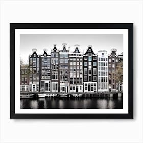 Amsterdam Canals 7 Poster