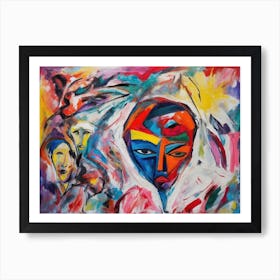 Vibrant Souls Art Print