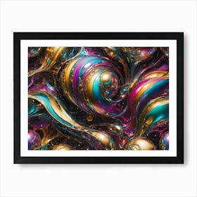 Abstract Painting 13 Art Print