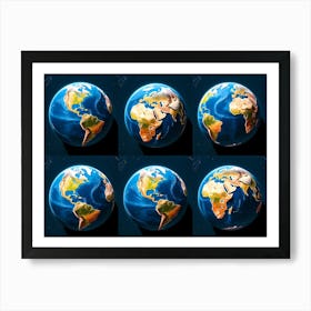 Earth - Earth Stock Videos & Royalty-Free Footage 1 Art Print