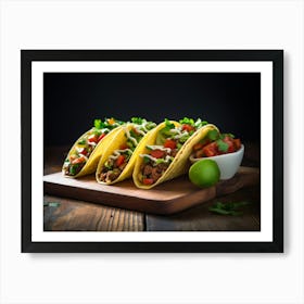 Mexican Tacos 5 Art Print