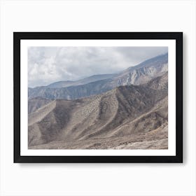 The Himalaya Mountains, Mustang Nepal Art Print