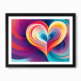 Heart Canvas Print Art Print