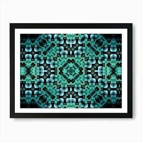 Psychedelic Abstract Pattern Art Print