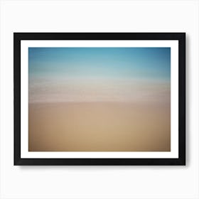 Abstract Beach Art Print