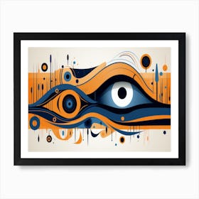 Eye Of God 2 Art Print