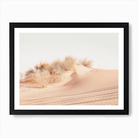 Warm Desert Dunes Art Print