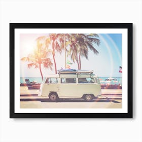 Retro Van Art Print