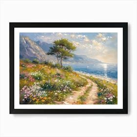 Path To The Sea Art Print