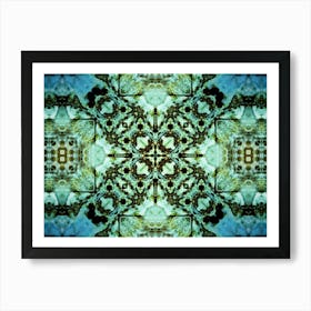 Green And Blue Art Print