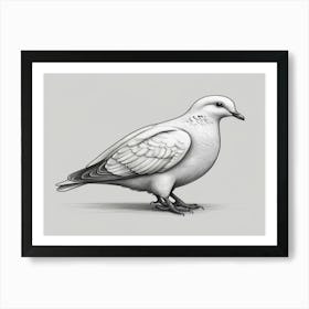 Pigeon 4 Art Print