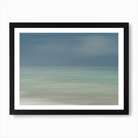 Seascape In Calabria Italy Art Print