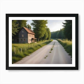 Country Road 1 Art Print