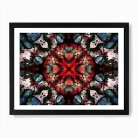 Modern Art Watercolor Flower 1 Art Print