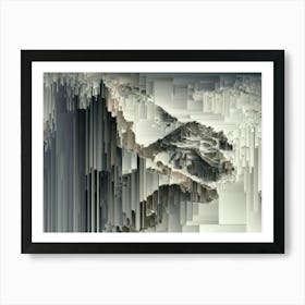 1000003852 Glitch Art Print