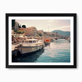 Taormina, Italy, Summer Vintage Photography Art Print