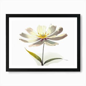 White Flower 1 Art Print