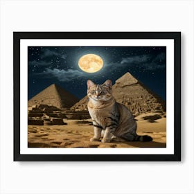 Egyptian Cat 1 Art Print