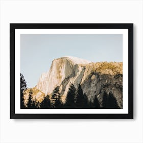 Half Dome Mountain Art Print