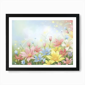 Spring Flowers Art Print